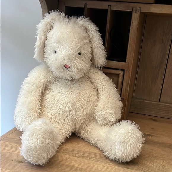 Bunnies By the Bay Rabbit Plush Stuffed Animal Large 24” Shaggy Floppy White - Picture 1 of 9